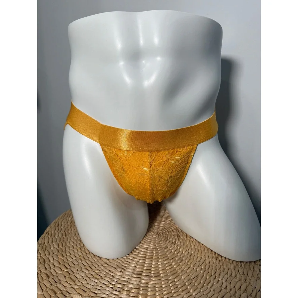 Cosabella‎ Taaja Mango  Lace Sports Brief Soft Stretch Comfort & Full Coverage S